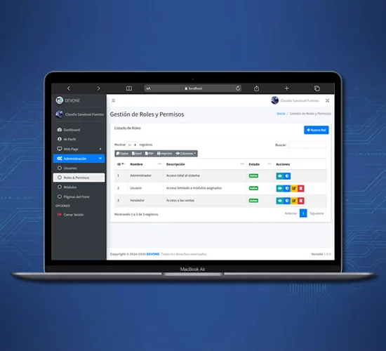 MyFRAME CMS | DEVONE